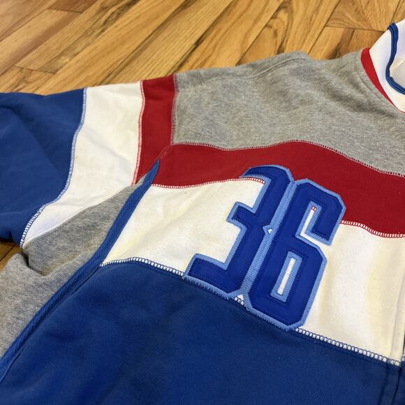 Vintage FUBU Harlem Globetrotters Mens XXL Gray Basketball Zip Sweatshirt - Picture 5 of 11